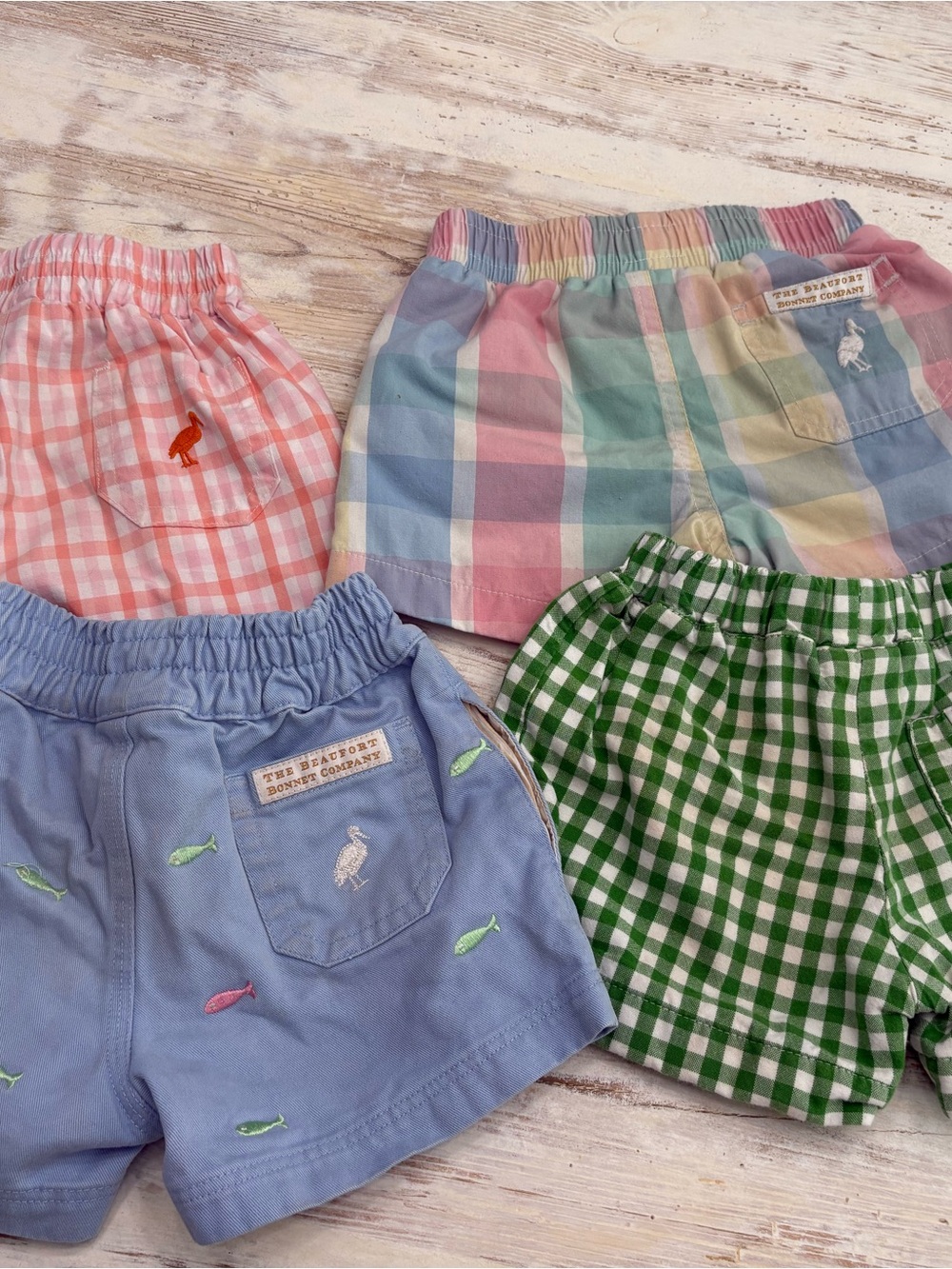 Lot of 4- The Beaufort Bonnet Company Kids Shorts